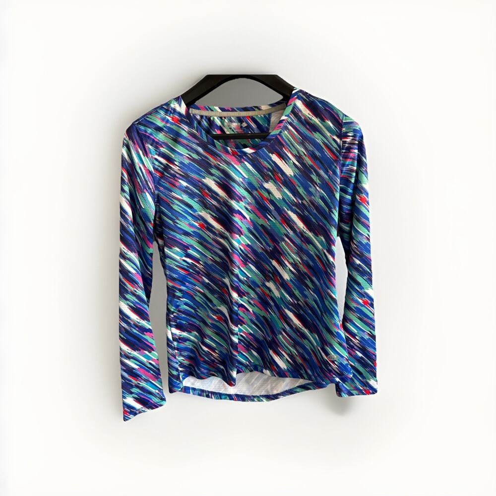 Reel‎ Legends Freeline Shirt Womens M Colorful Fishing Long Sleeve Performance